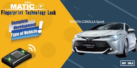 《DEFEND MATIC F Fingerprint Technology Lock》TOYOTA COROLLA SPORT's have been finished！！