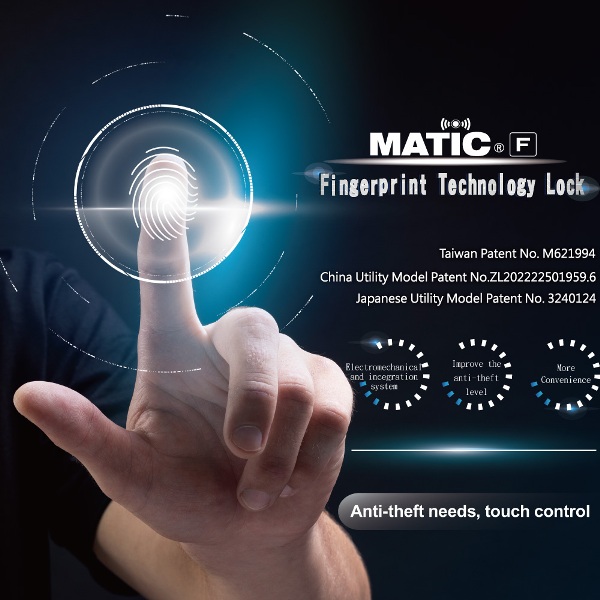 MATIC F Fingerprint Technology Lock