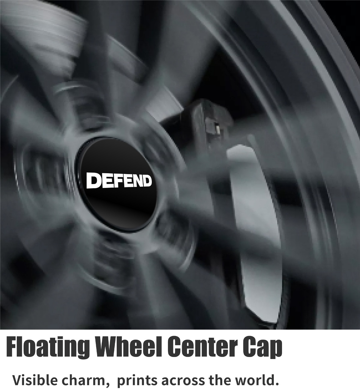 Floating Wheel Center Cap